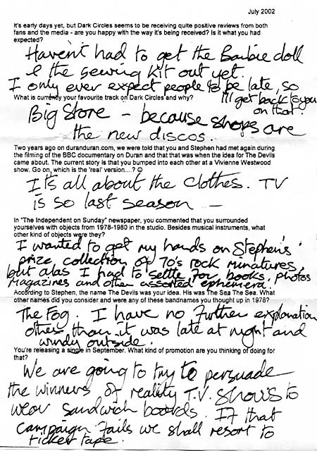 2002 Nick Q&A Page 1